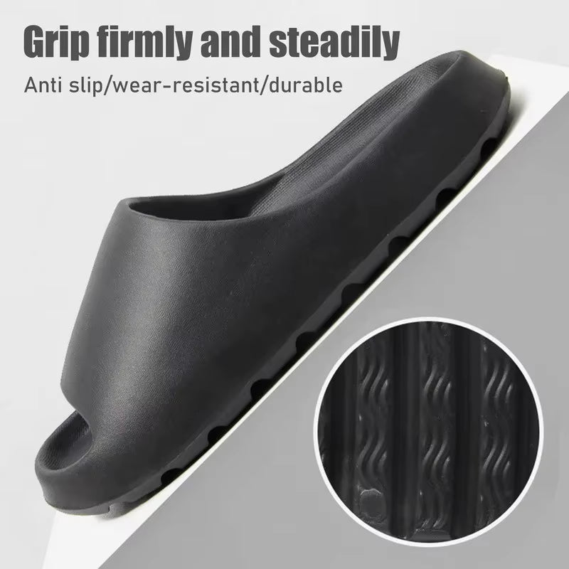 Coconut Slippers Cloud Thick-soled Sandals Summer Fashion Soft Bottom Beach Men Slippers Women's Sandals EVA Slides