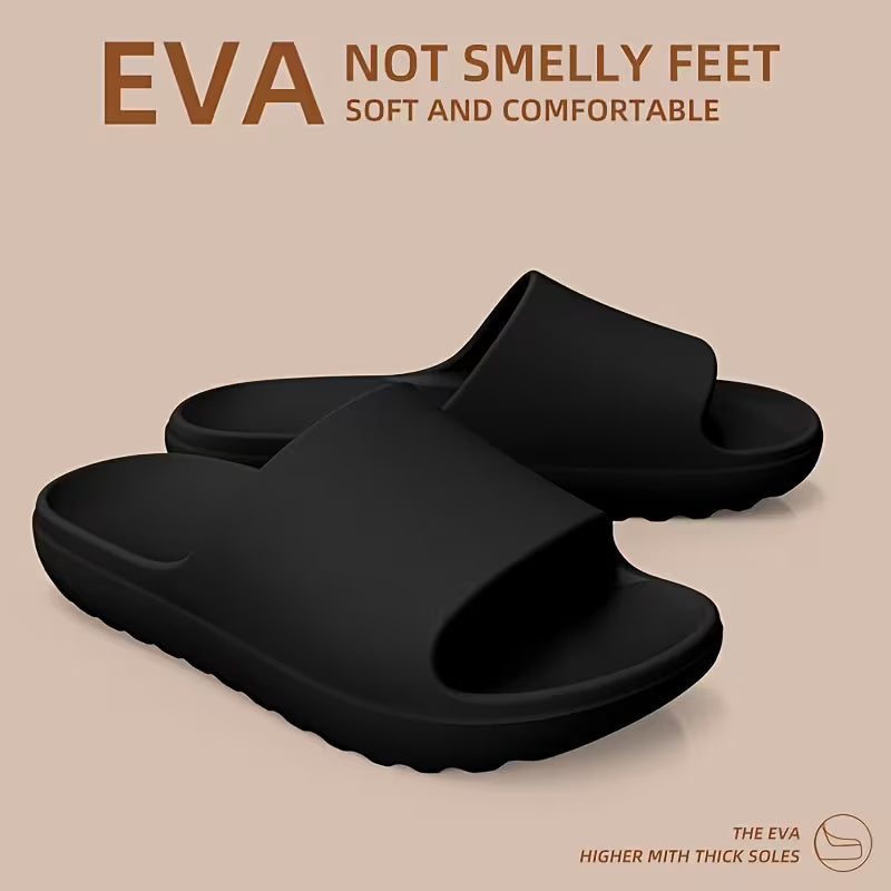 Coconut Slippers Cloud Thick-soled Sandals Summer Fashion Soft Bottom Beach Men Slippers Women's Sandals EVA Slides